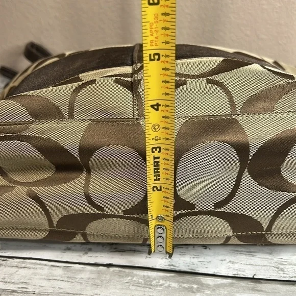 Coach Canvas Shoulder Bag - Picture 12 of 15
